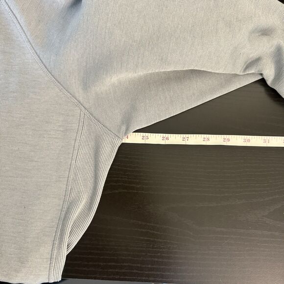 Under Armour Storm Mens LG 1/4 Zip Gray Fleece Pullover Sweater Cold Gear Golf - Picture 5 of 7